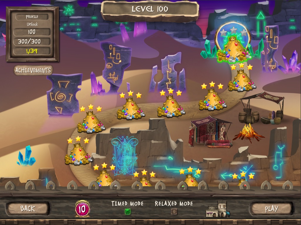 Arabian Treasures: Midnight Match screenshot 1