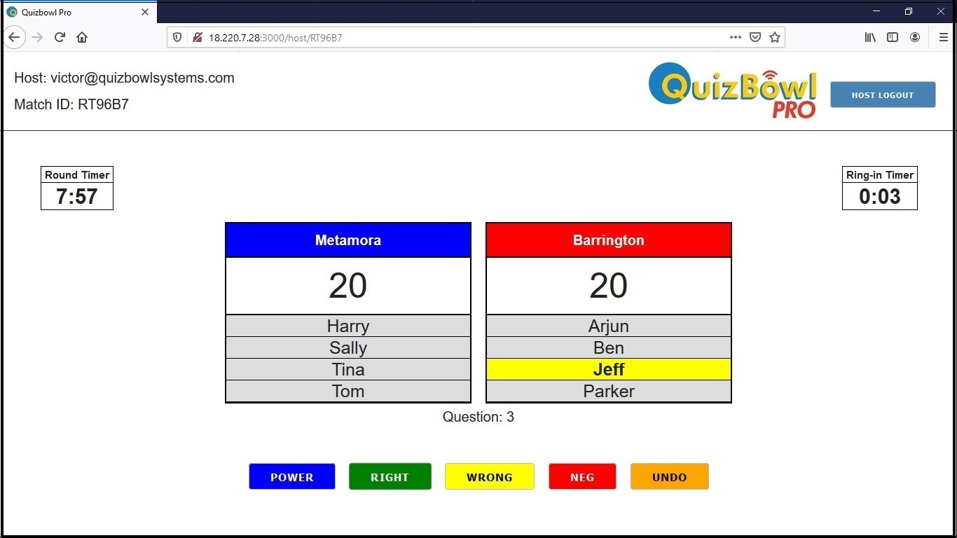 Quizbowl Systems, Inc. preview