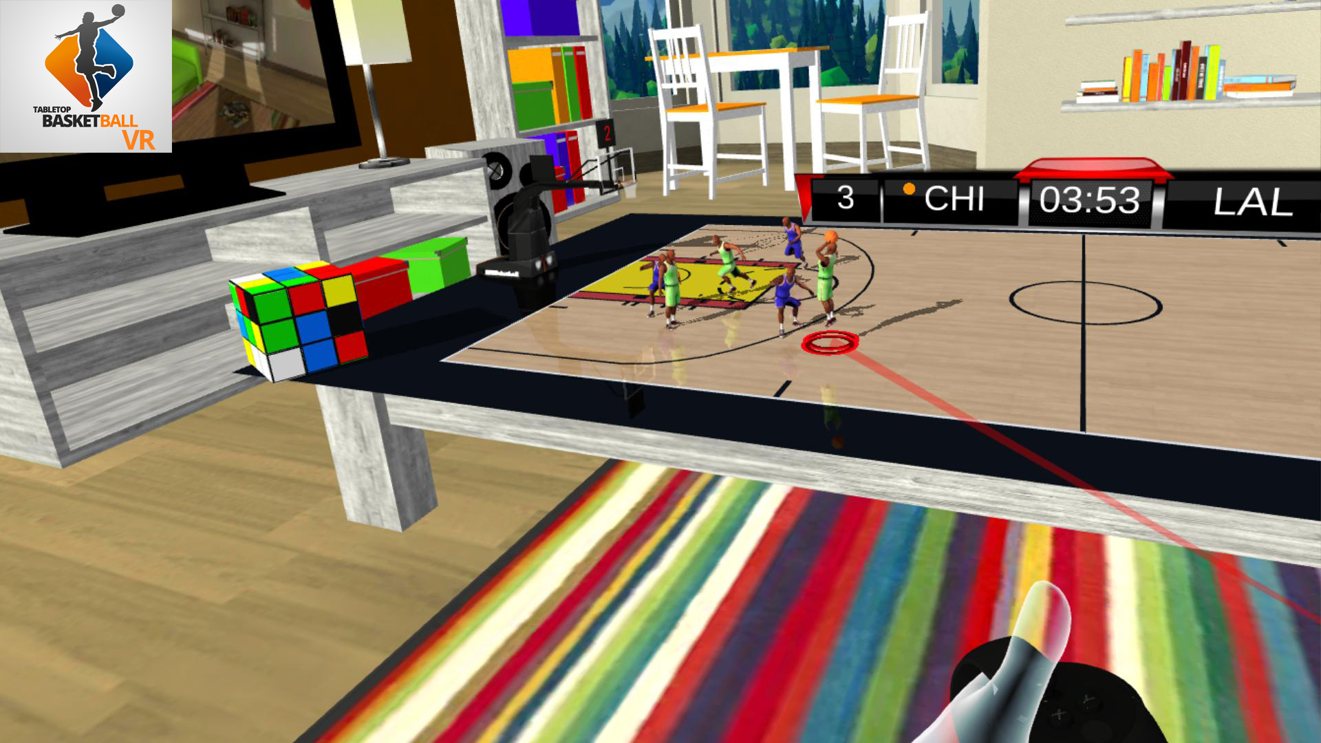 Tabletop Basketball VR screenshot 1